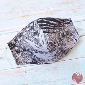 Adjustable Fashion Face Mask • Blue Haleakala