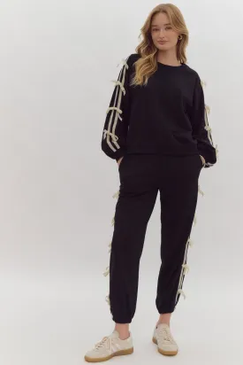 Bow Detail Sweatshirt