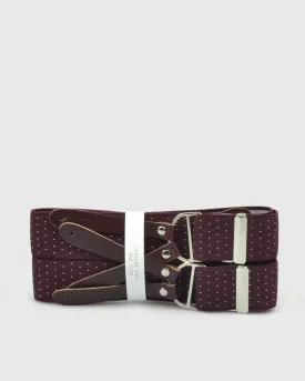 BRACES VF06F-35 BYB BI Y-BACK MAROON