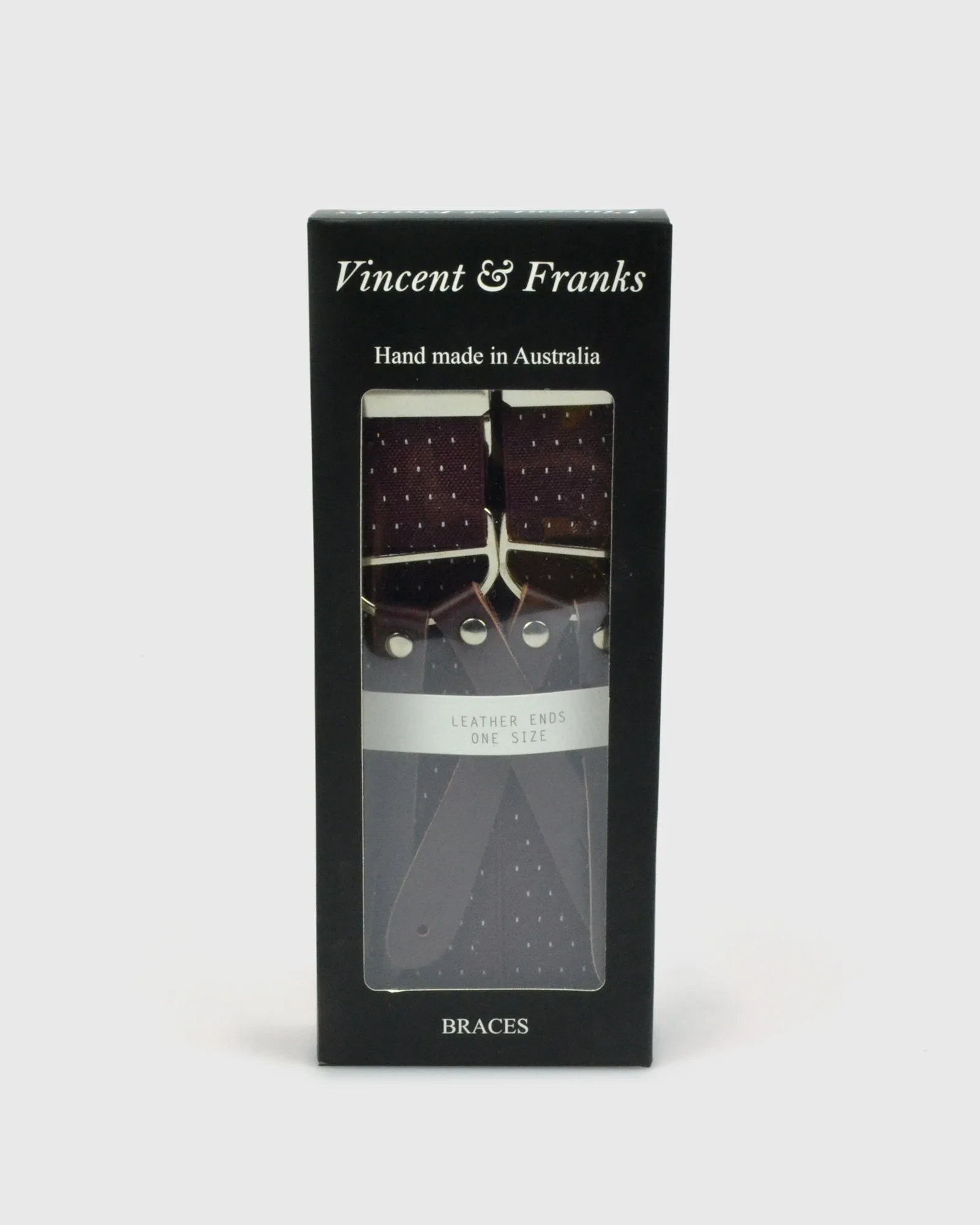 BRACES VF06F-35 BYB BI Y-BACK MAROON