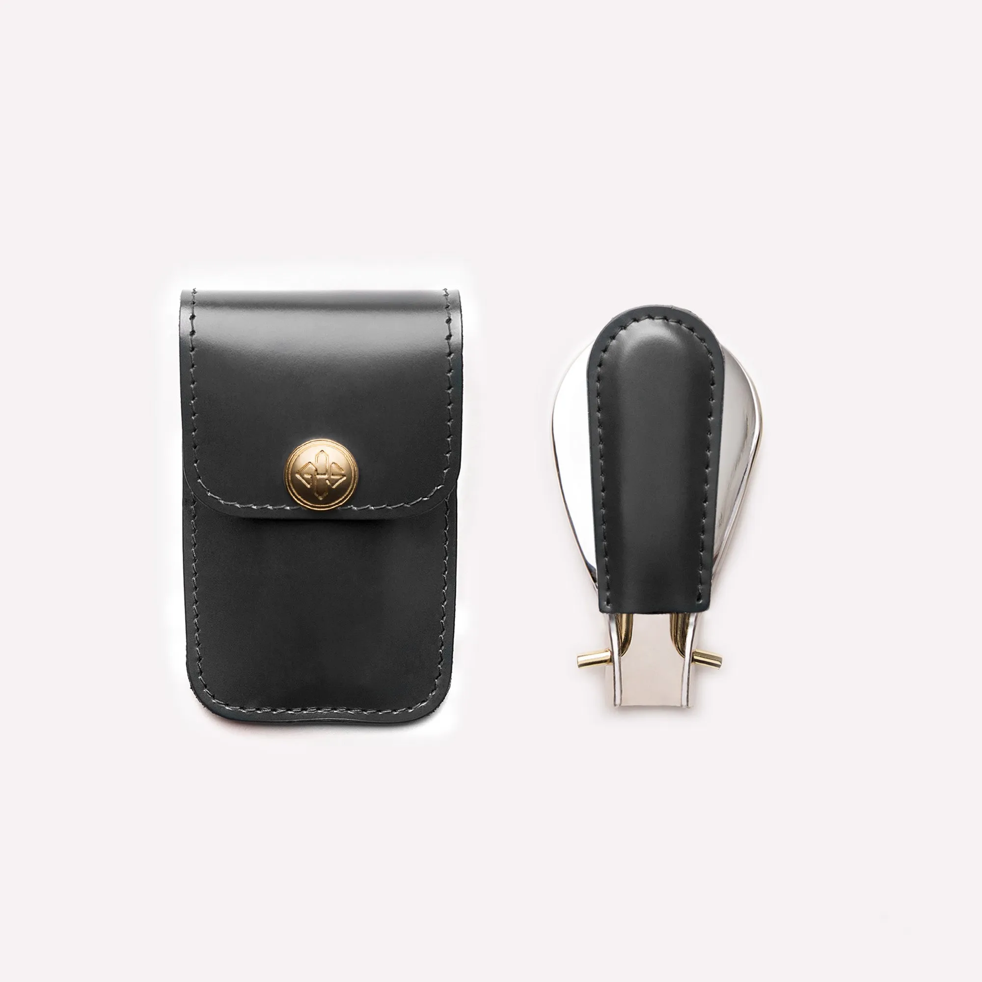 Bridle Hide Travel Shoe Horn