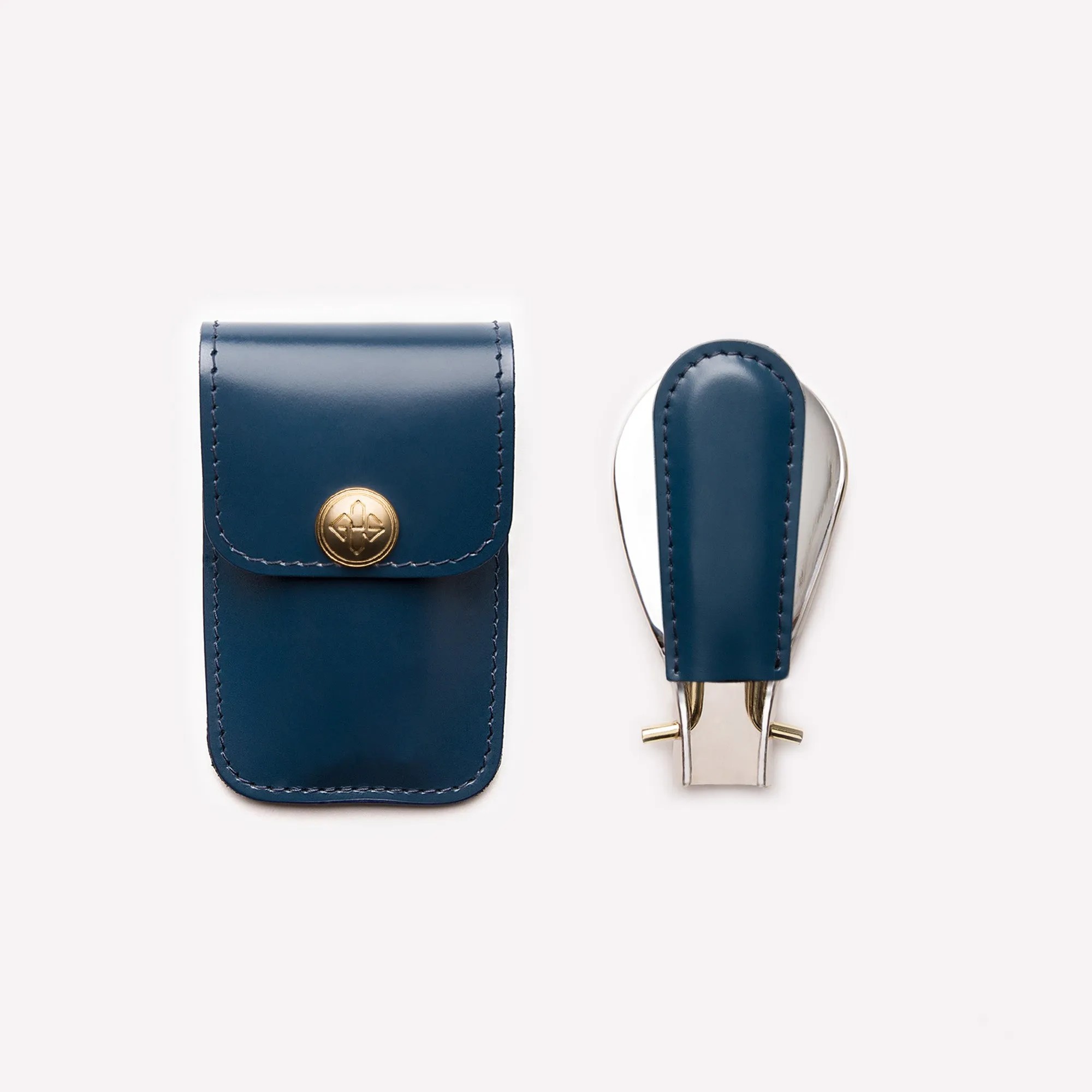 Bridle Hide Travel Shoe Horn