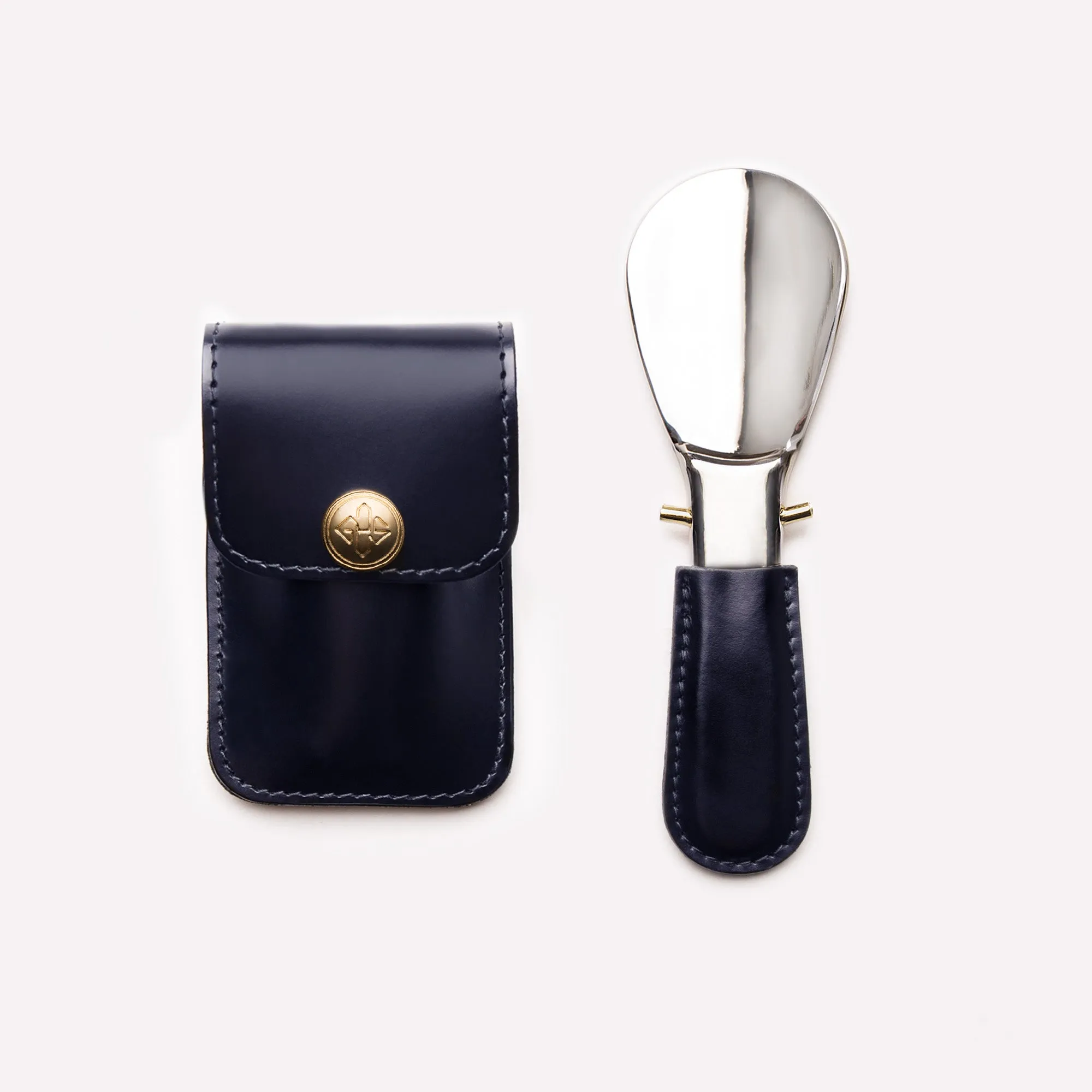 Bridle Hide Travel Shoe Horn
