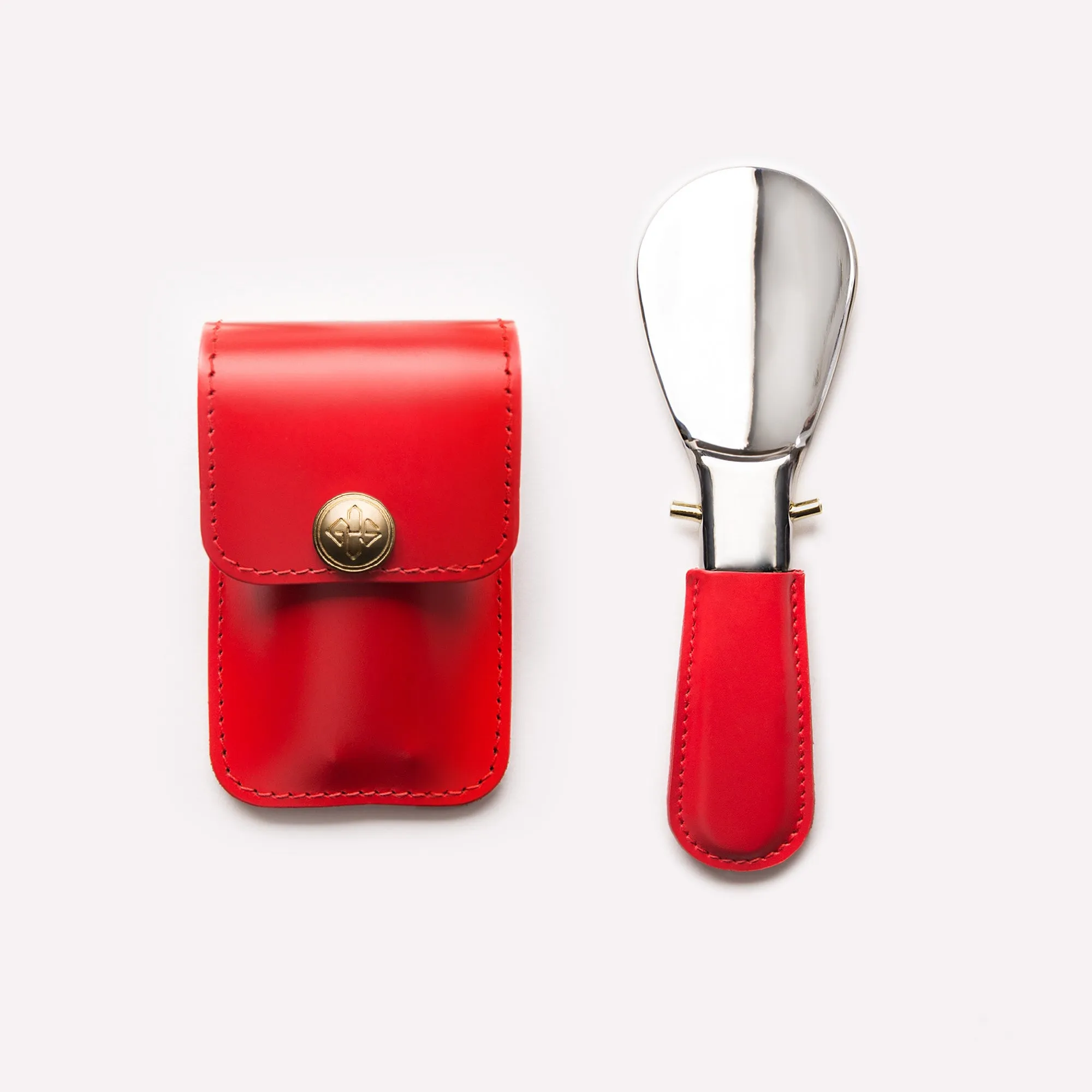 Bridle Hide Travel Shoe Horn