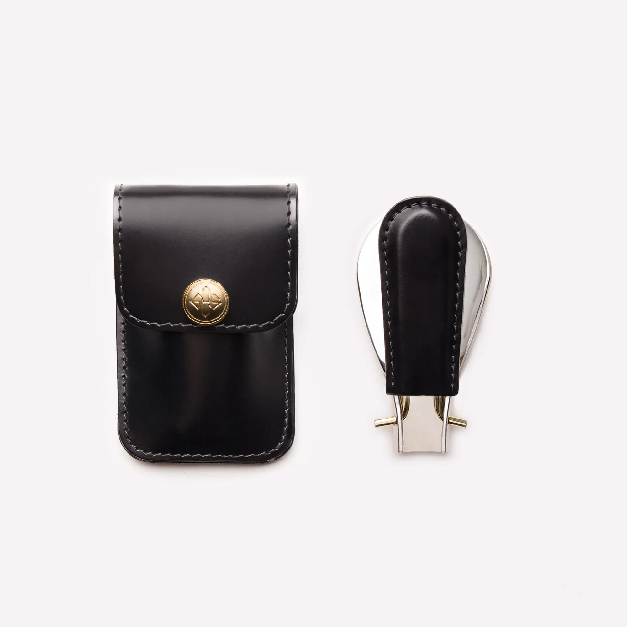 Bridle Hide Travel Shoe Horn