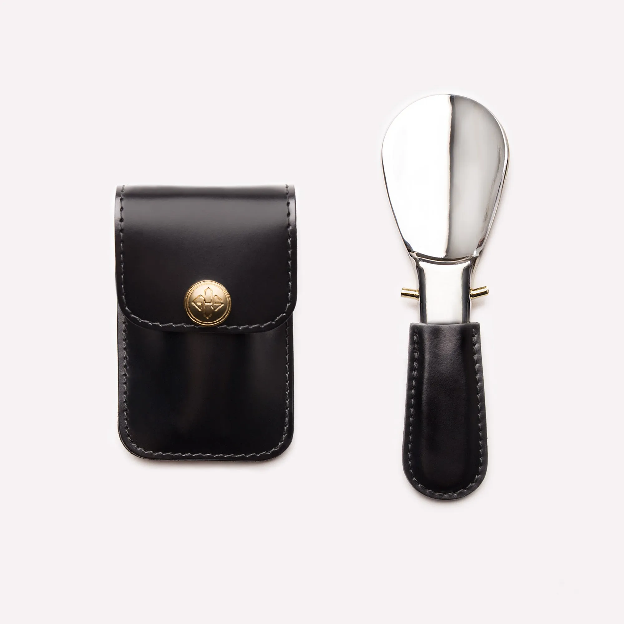 Bridle Hide Travel Shoe Horn