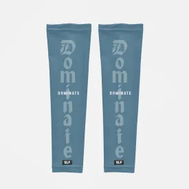 Dominate Stone Blue UV Arm Sleeves (pair)