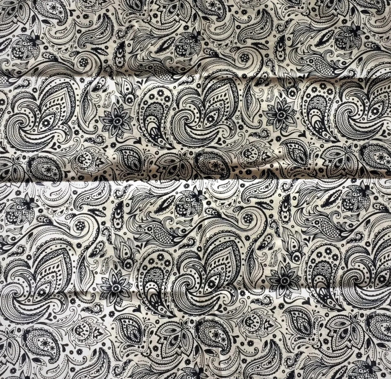 English Paisley Bandana [Indigo]