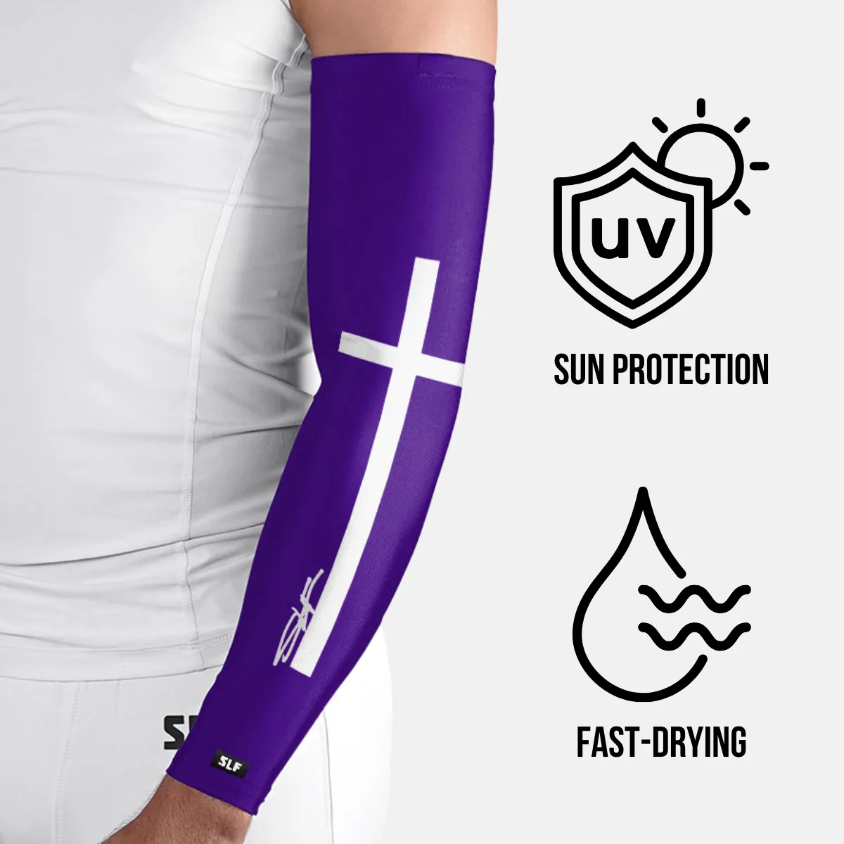 Faith Cross Grandis UV Arm Sleeves (pair)