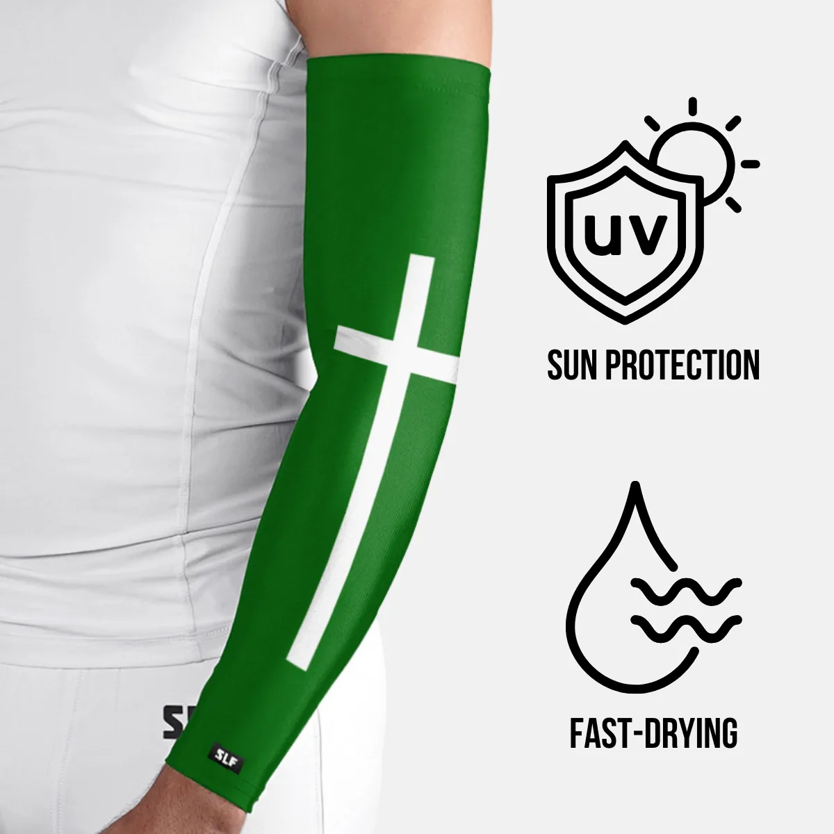 Faith Cross Grandis UV Arm Sleeves (pair)