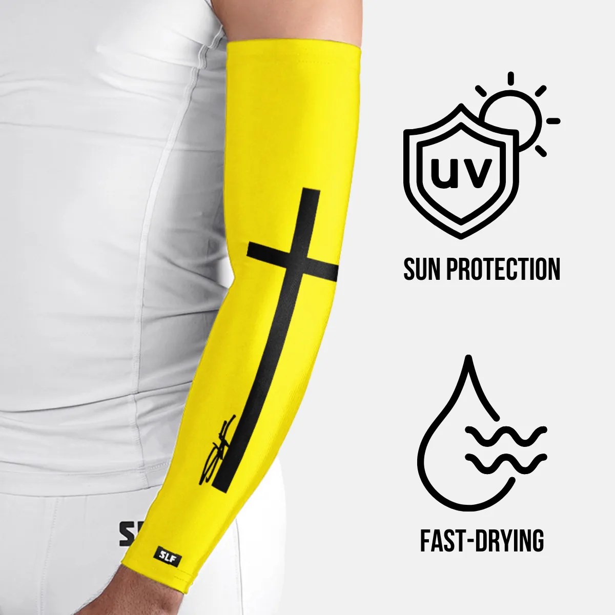 Faith Cross Grandis UV Arm Sleeves (pair)