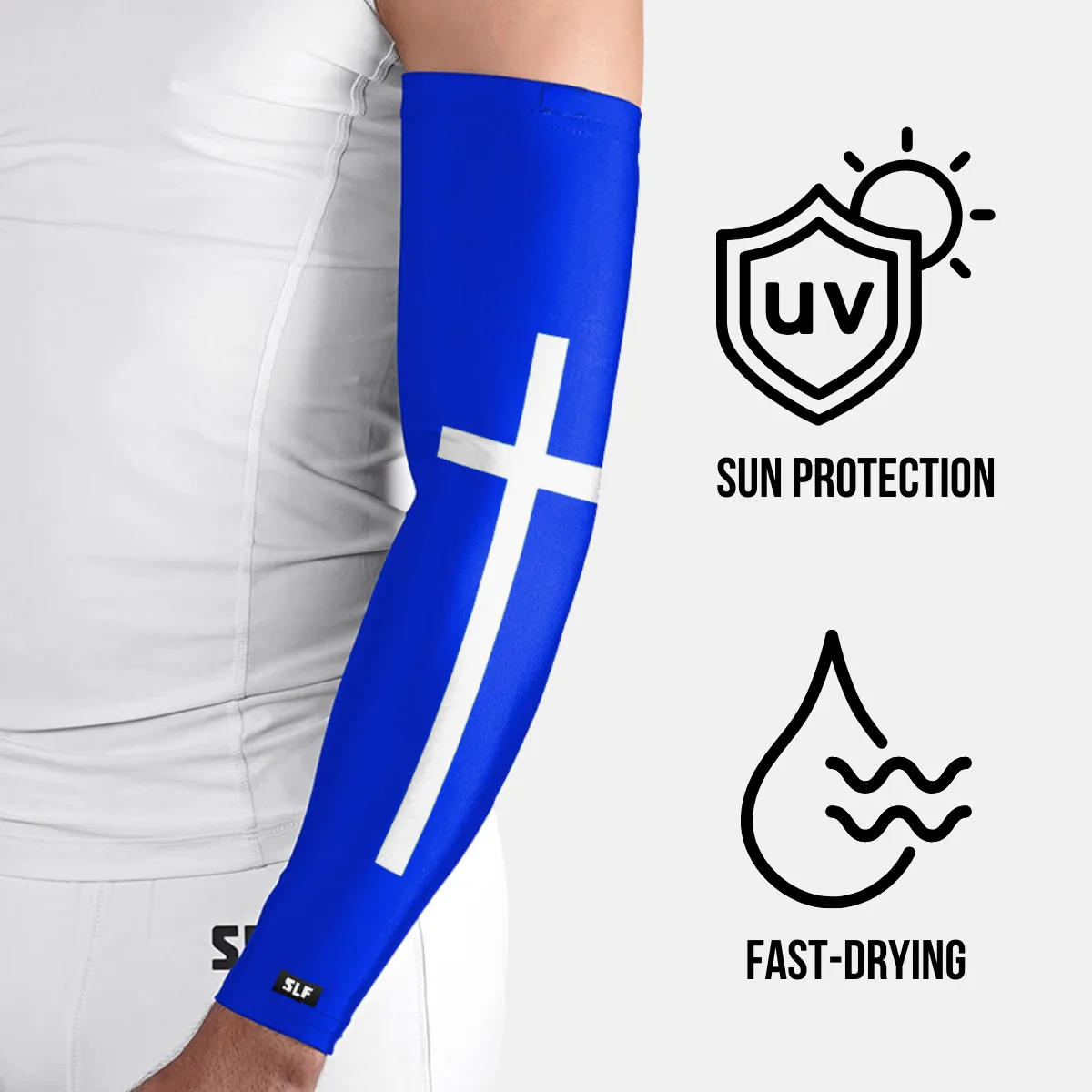 Faith Cross Grandis UV Arm Sleeves (pair)