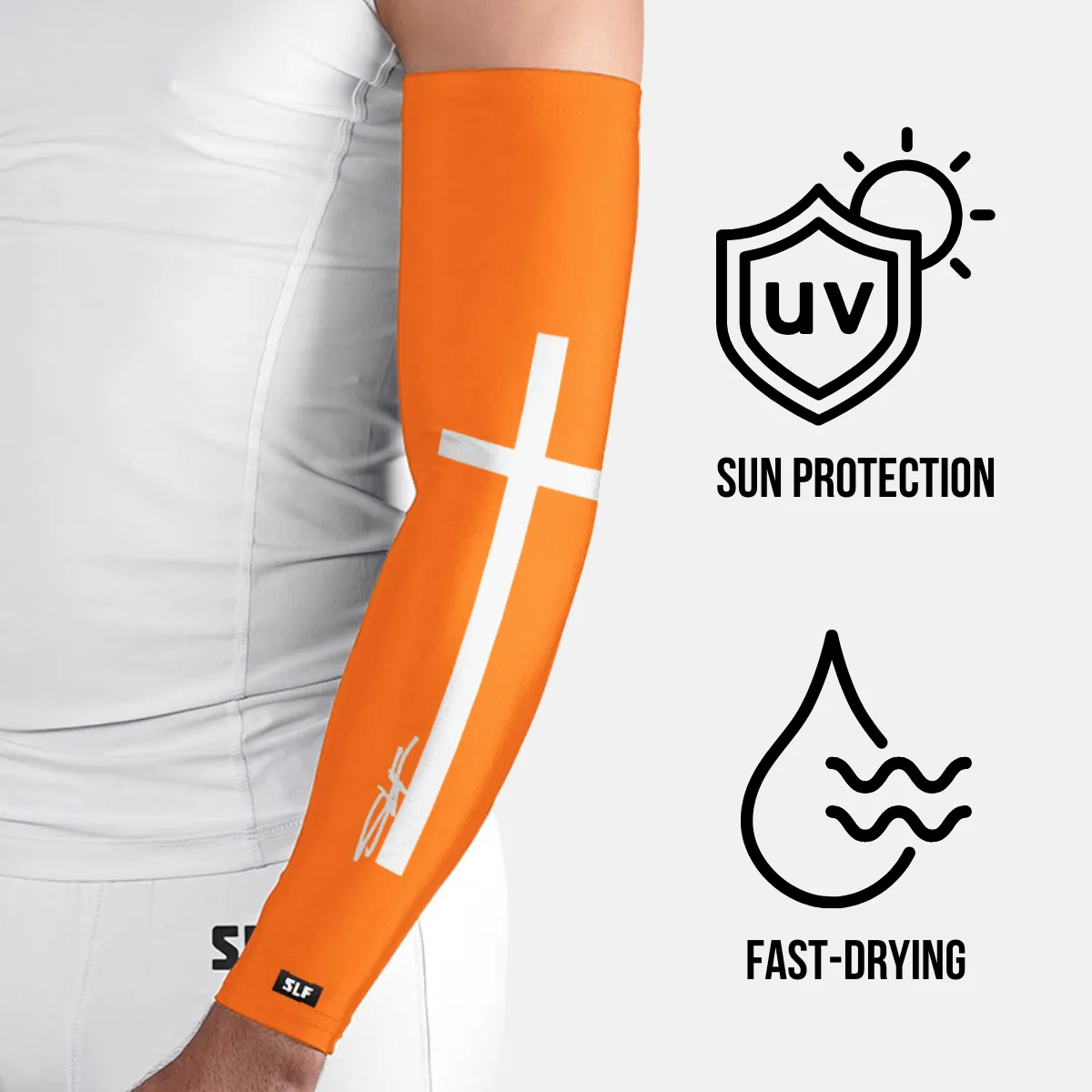 Faith Cross Grandis UV Arm Sleeves (pair)