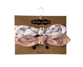 Floral Pink - Headbands Set - HB006