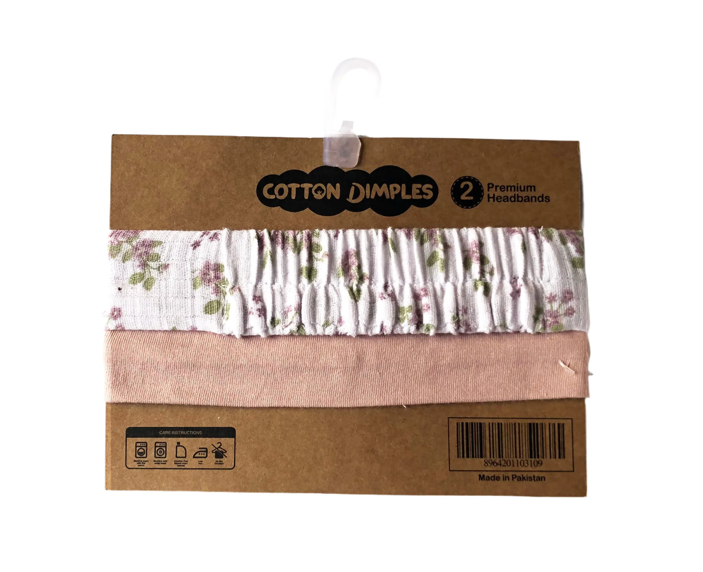 Floral Pink - Headbands Set - HB006
