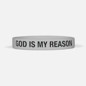 God Is My Reason Motivational Wristband