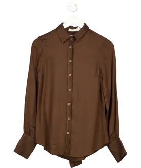 Holland Cooper Brown Heritage Shirt UK 6