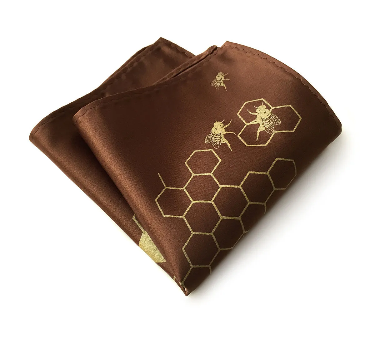 Honeybee Hive Pocket Square. "Oh Honey!"