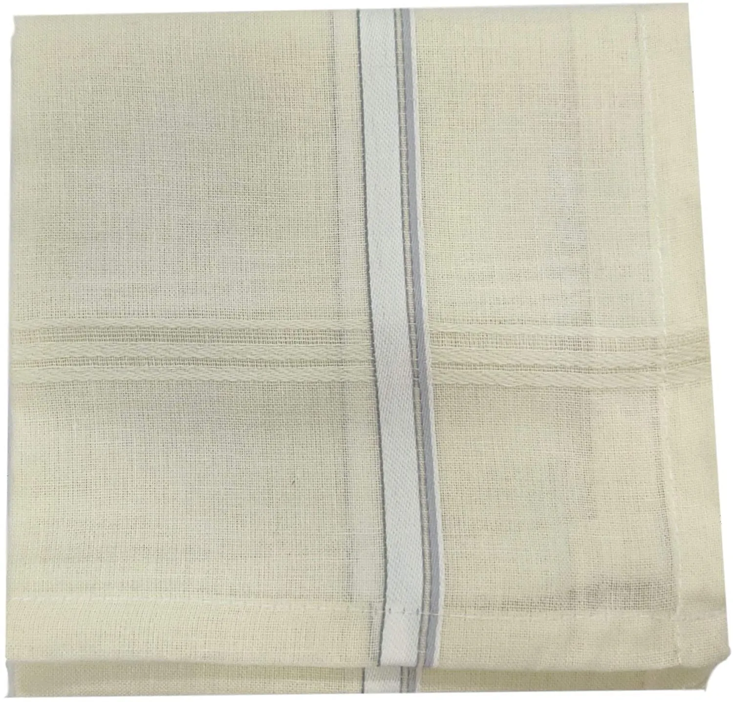 Kuber Industries Premium Cotton Men's Handkerchief|Pocket Hanky For Men|Neat Stiched With Printed Colors " 50x50 CM"|Pack of 6 (Light Multi)
