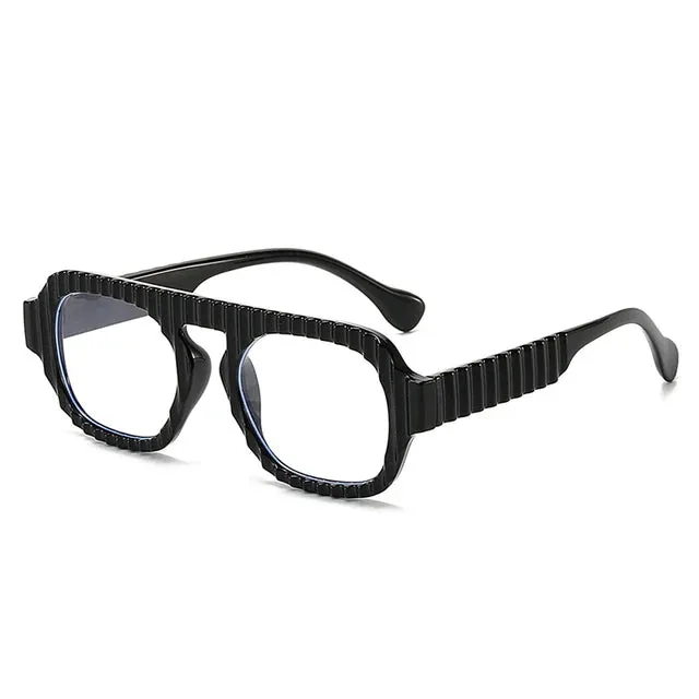 "On the go" Square Fashion Plastic Frame Sunglasses