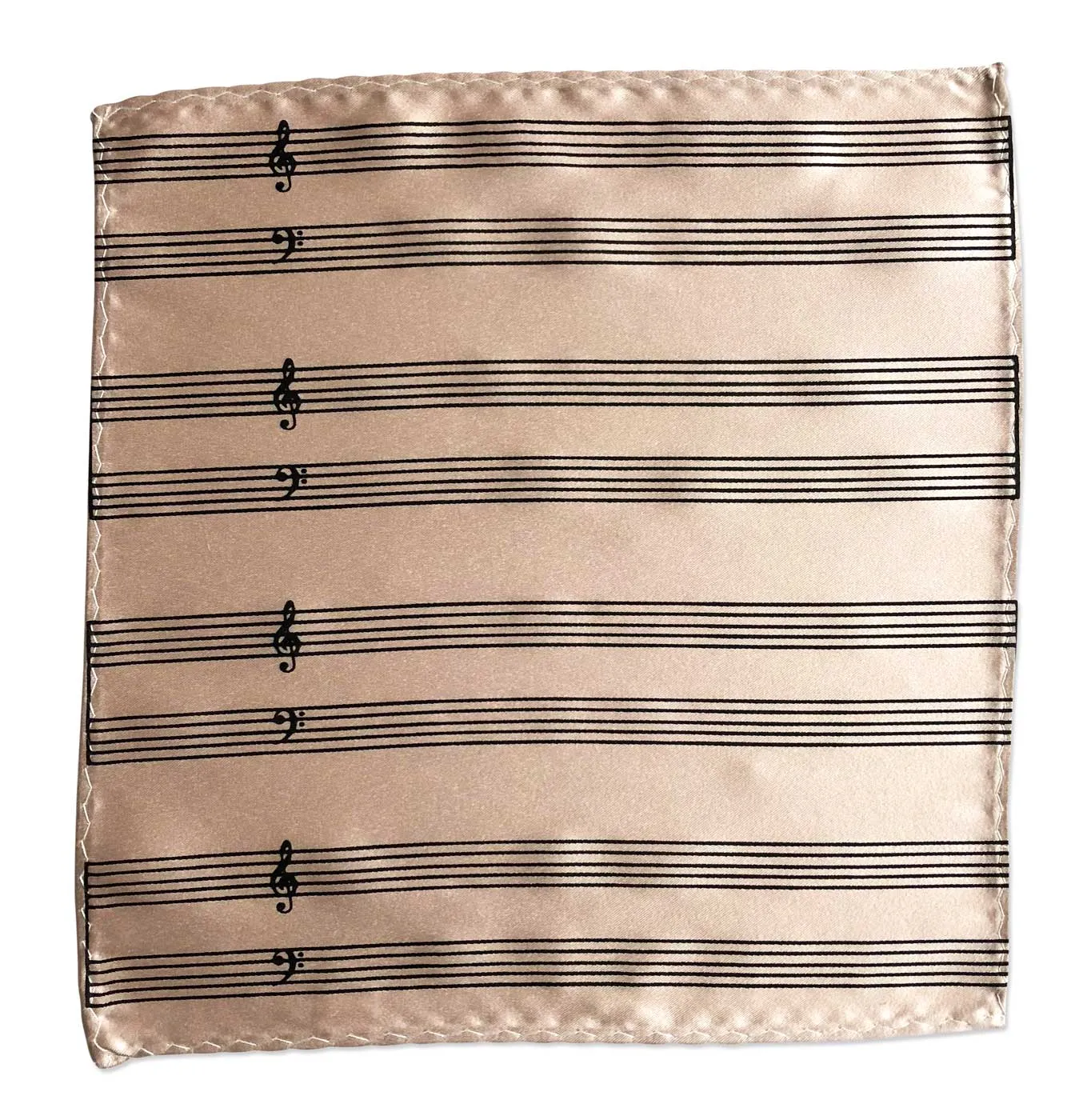 Sheet Music Pocket Square