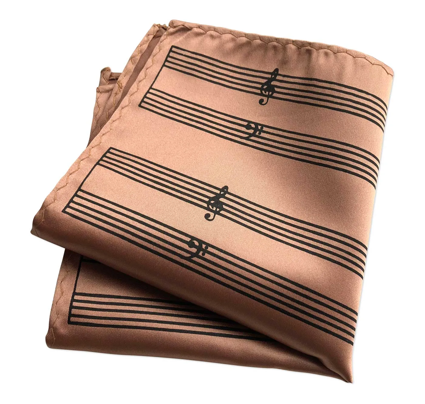 Sheet Music Pocket Square