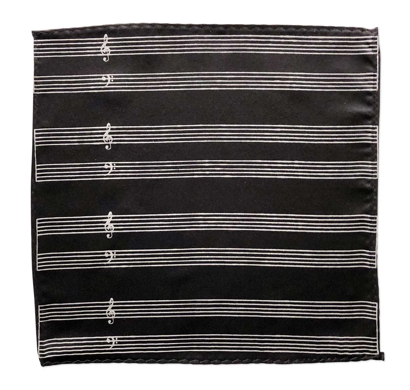Sheet Music Pocket Square