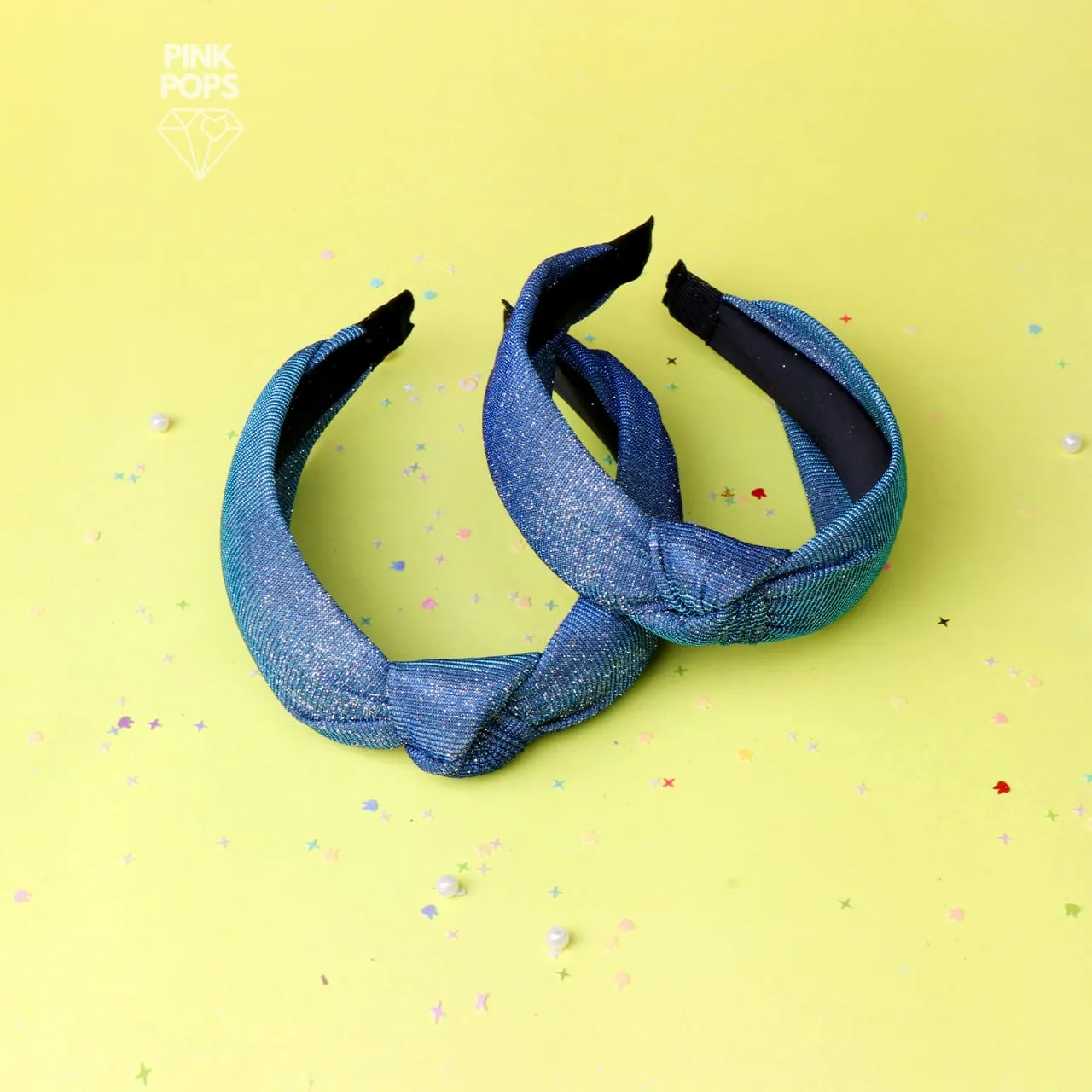 Shiny Turban Knotted Headband