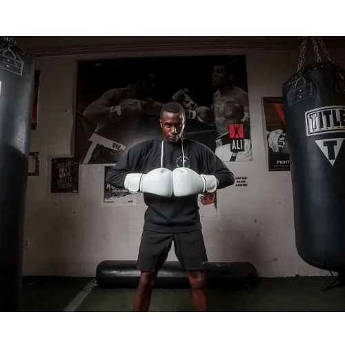 Title Ko-Vert Boxing Gloves White