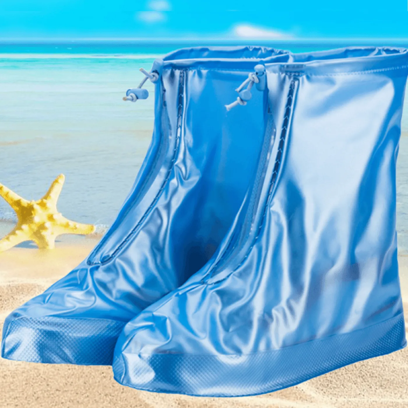 Waterproof Shoe Cover (#Blue) 1 pair