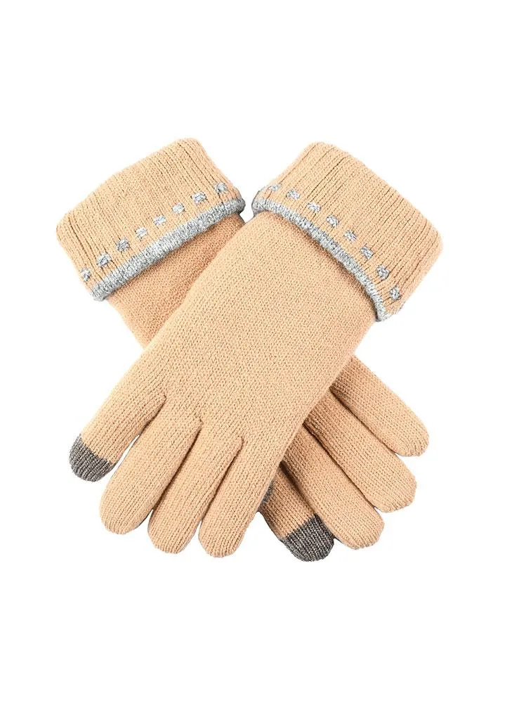 Women's Touchscreen Knitted Gloves